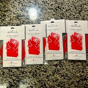 Spiral tissue gift bag filler (4 pack)